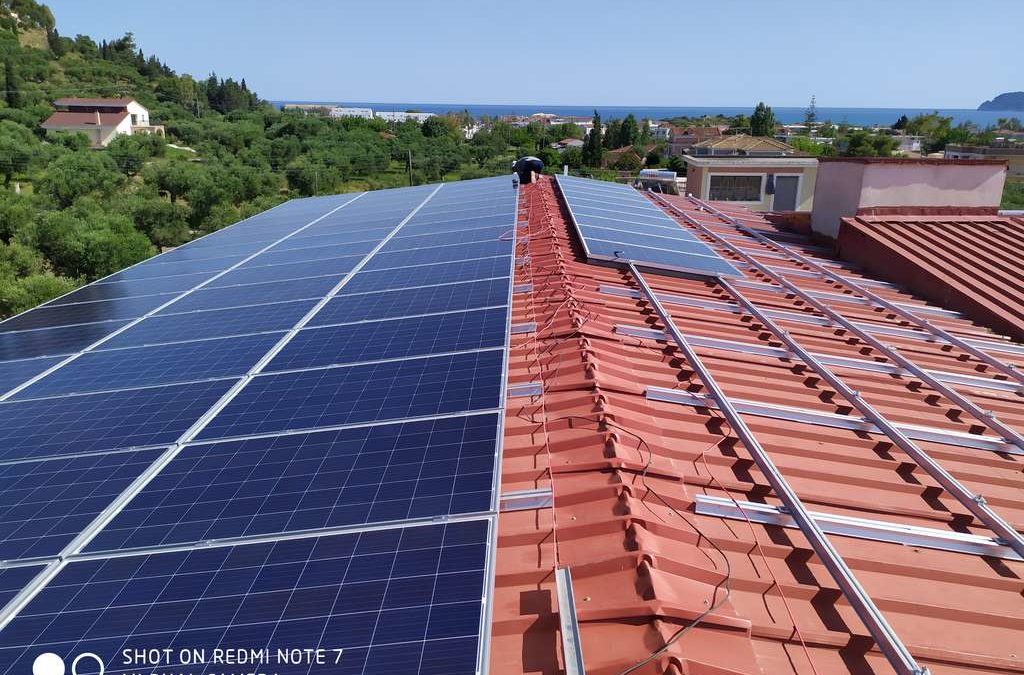 Διασυνδεδεμένο ΦΒ Σύστημα 30KW Καλαμάκι